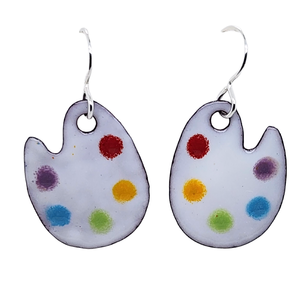 Artist Palette Earrings KathrynRiechert