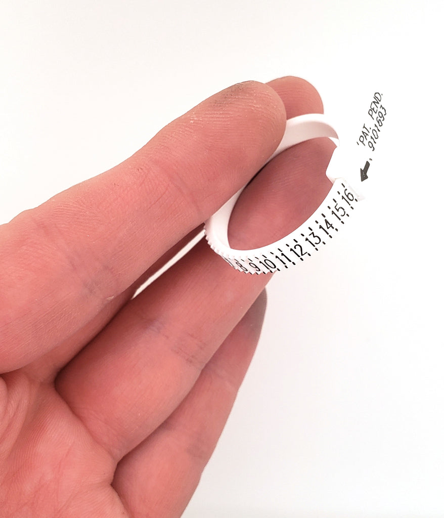 plastic ring sizer find your ring size