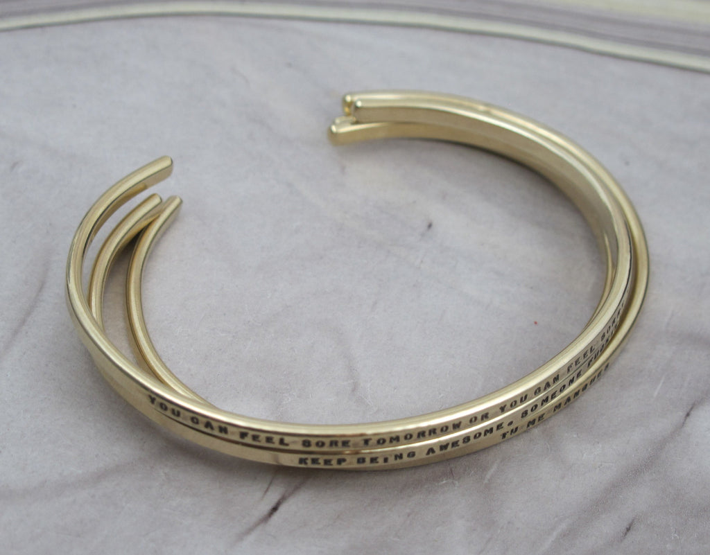 handmade message bracelets