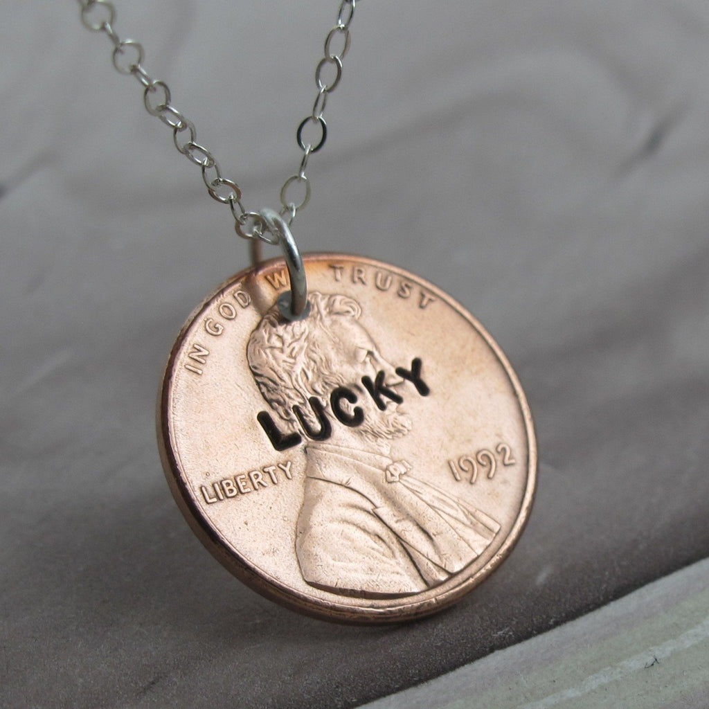 lucky penny necklace