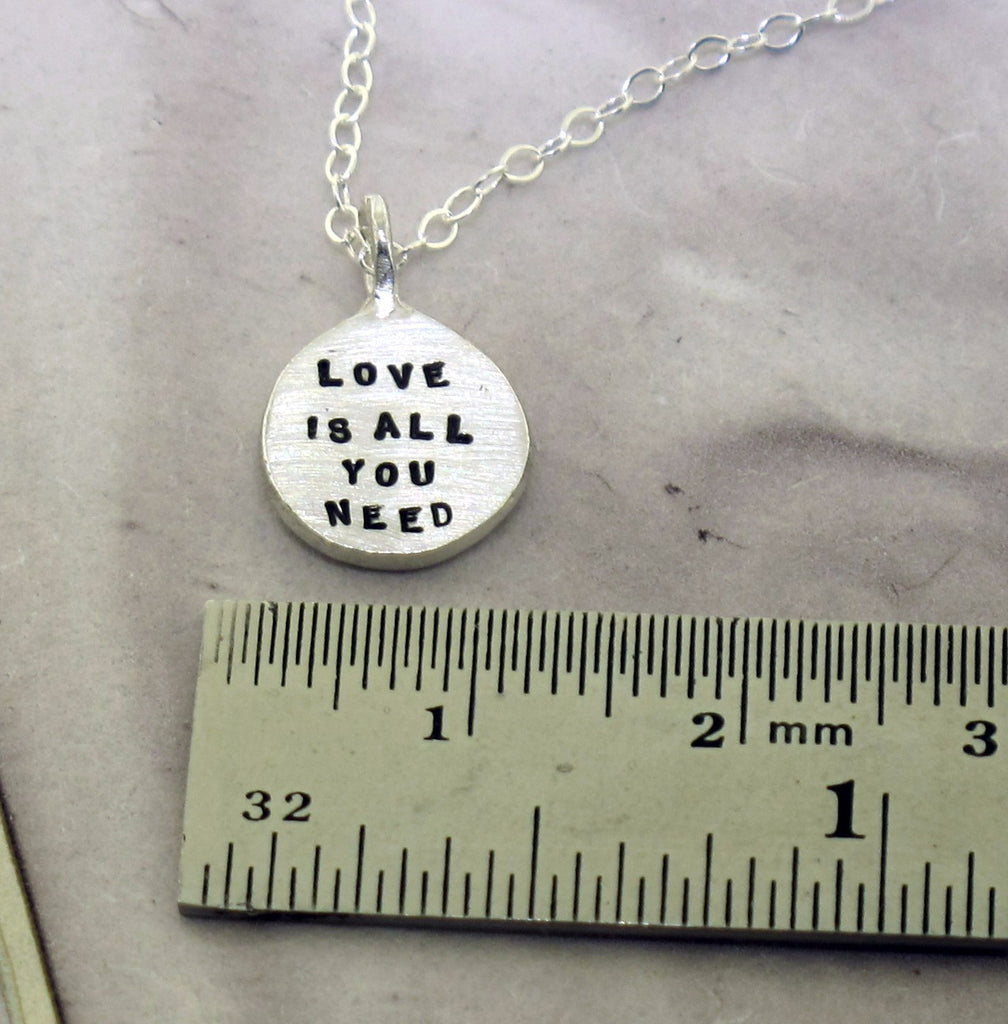 love is all you need necklace