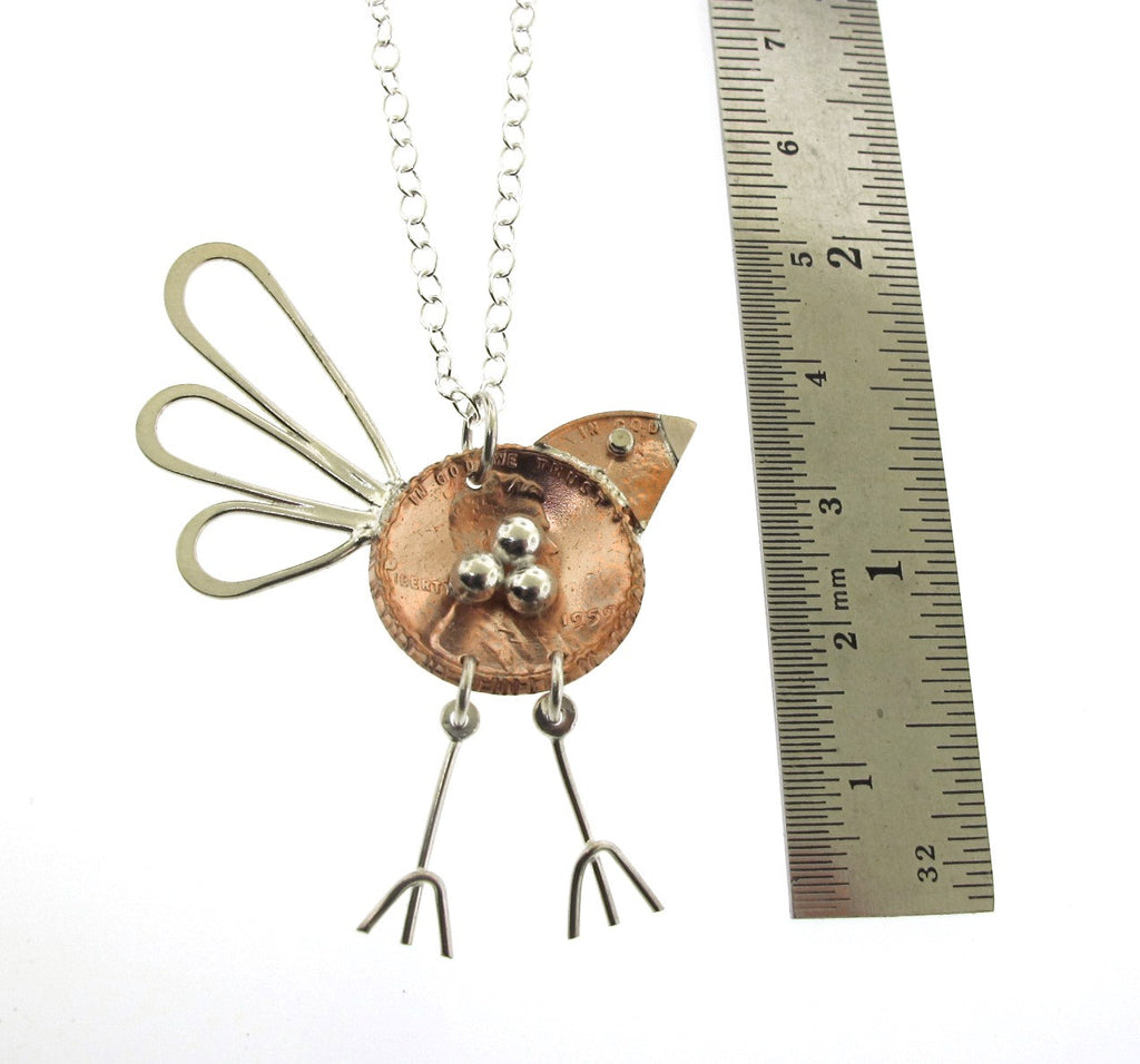 bird charm jewelry handmade in Savannah, GA