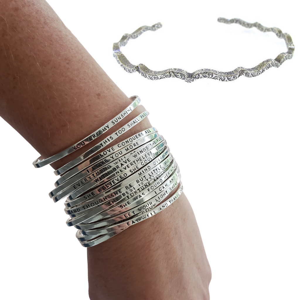 handmade silver bracelets