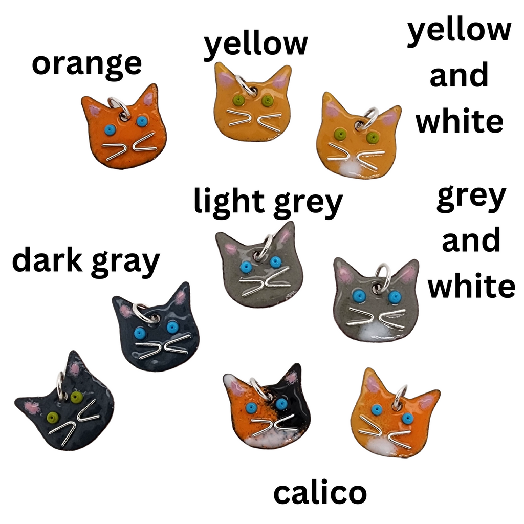 whimsical cat charms great for cat lovers