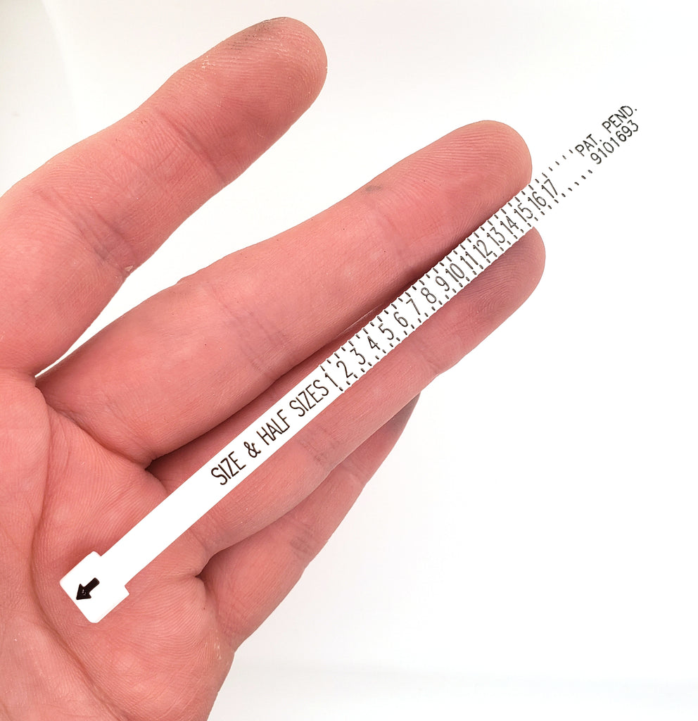 measure your finger for rings
