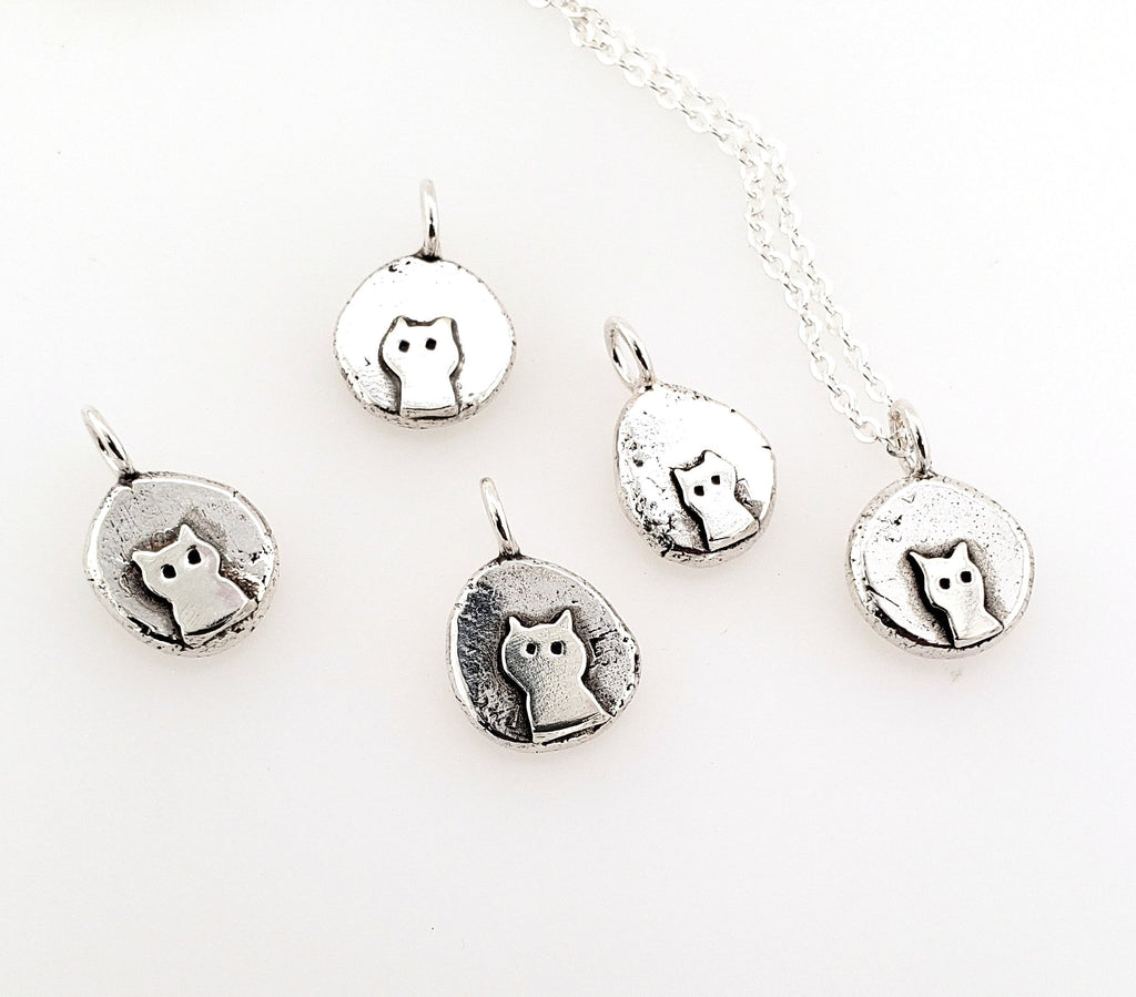 cat nugget pendants for cat lovers and cat ladies