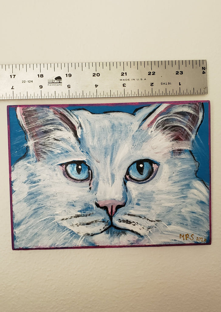 cat painting for cat lovers