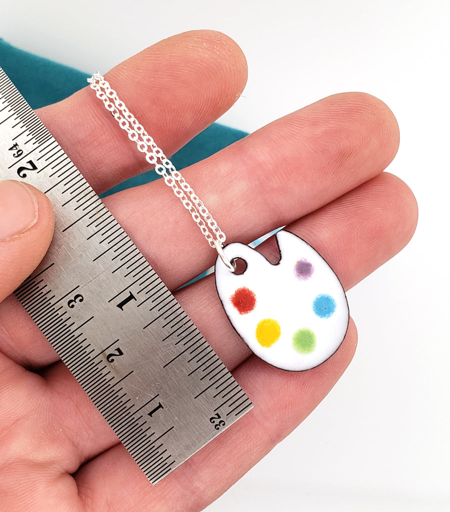 colorful enamel jewelry for painters