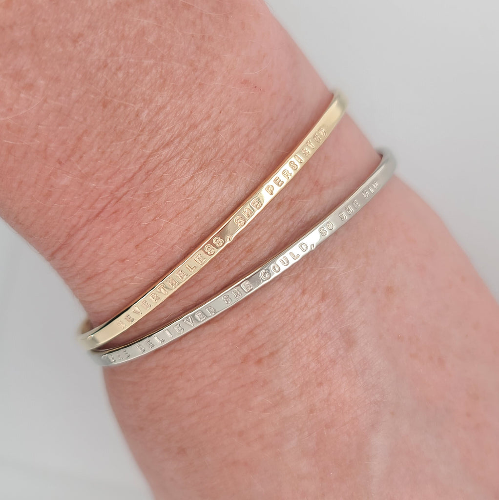 10k yellow and white gold bracelets