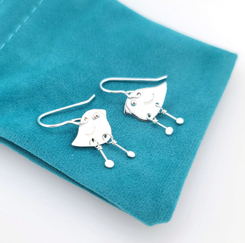 little bird earrings by Kathryn Riechert