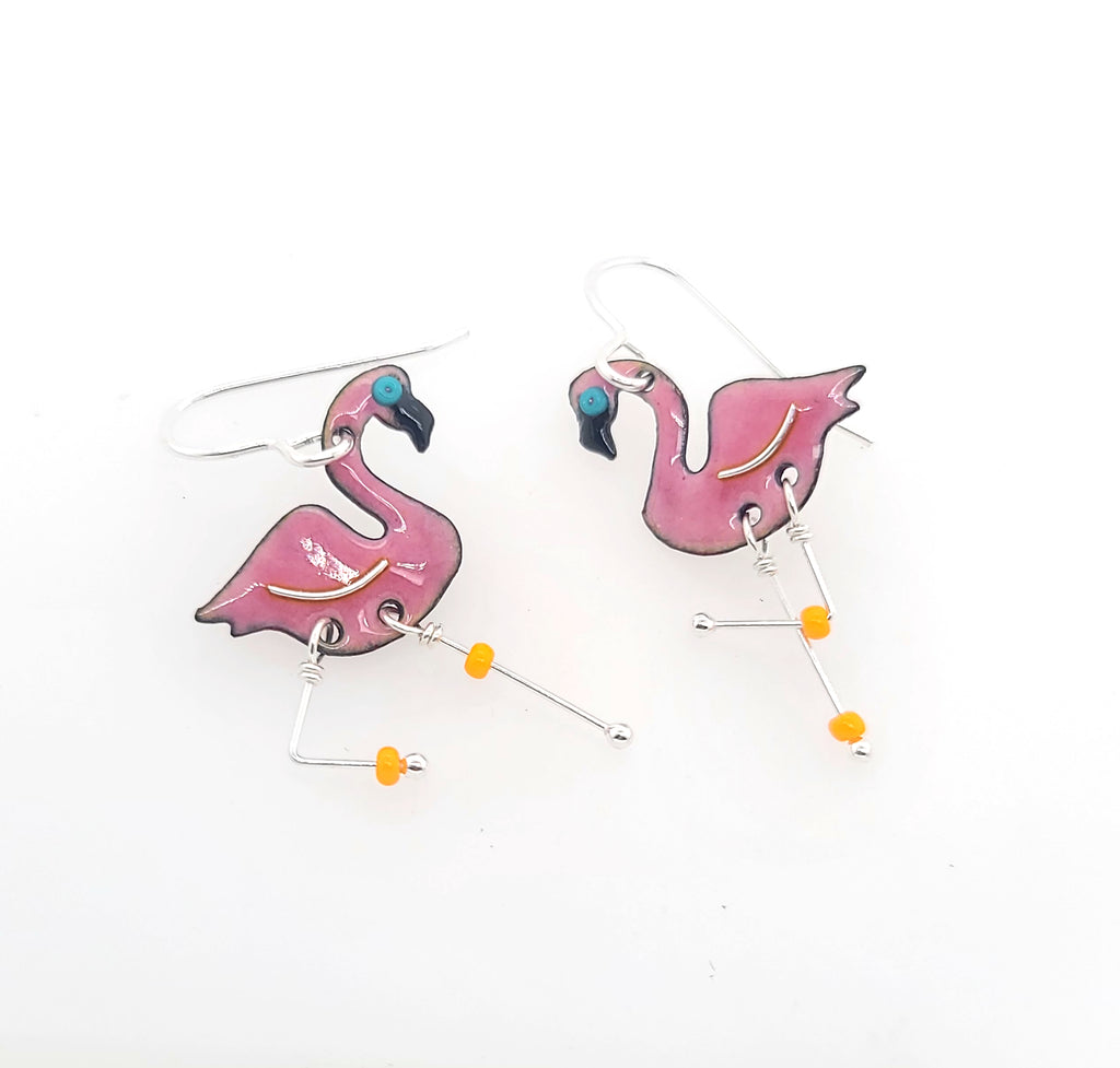 dainty flamingo jewelry
