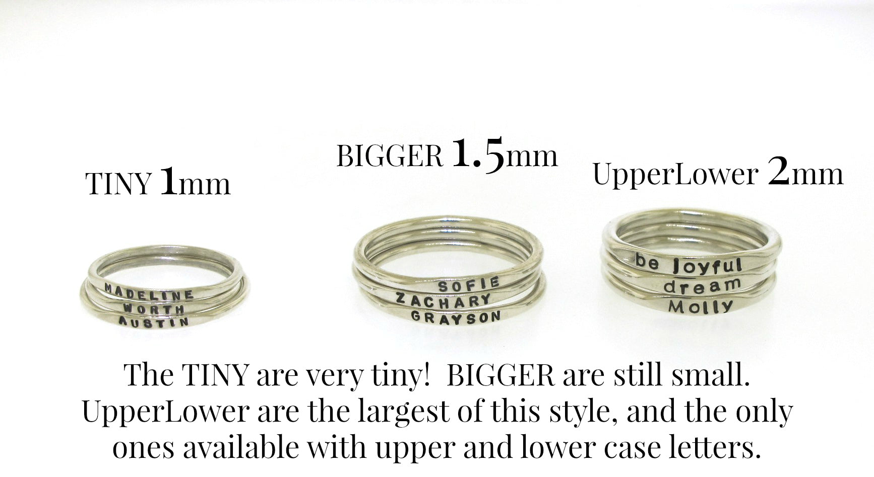 Tabular Rings Rings With Names