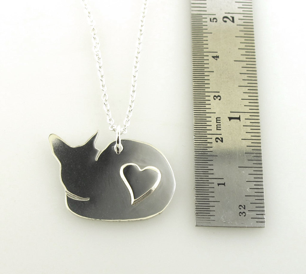 cat memorial necklace