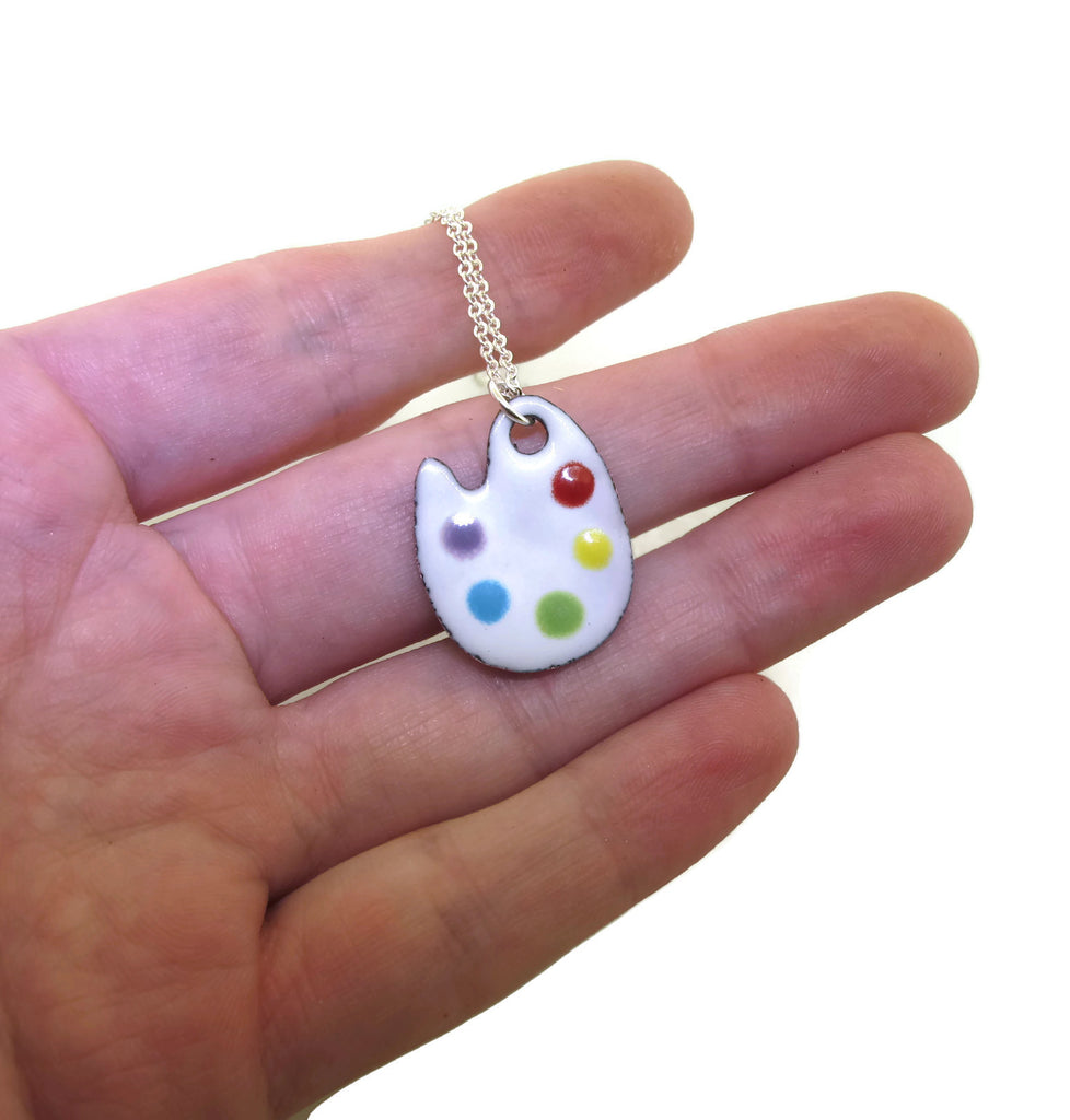 gift for painters and artists, woman's necklace