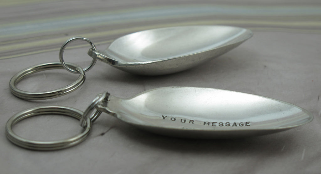 key chain made from spoon