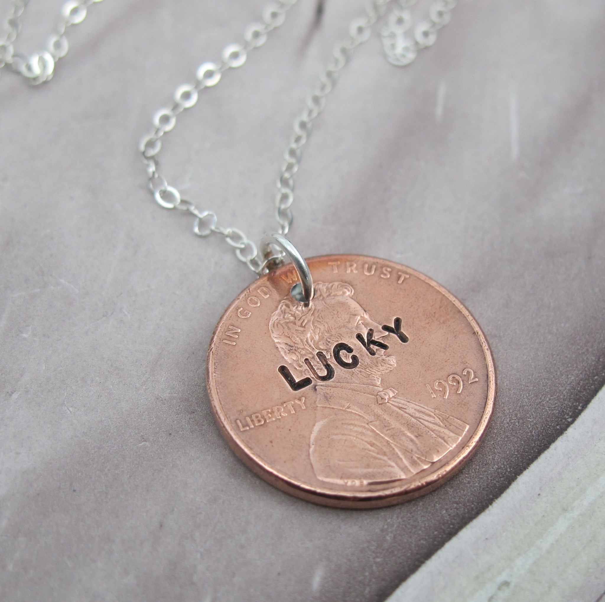 Lucky Stamped Pennies!