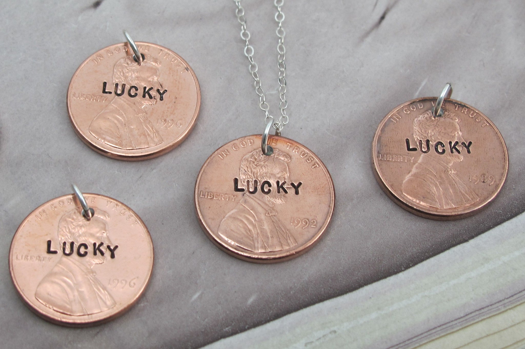 Lucky Stamped Pennies!