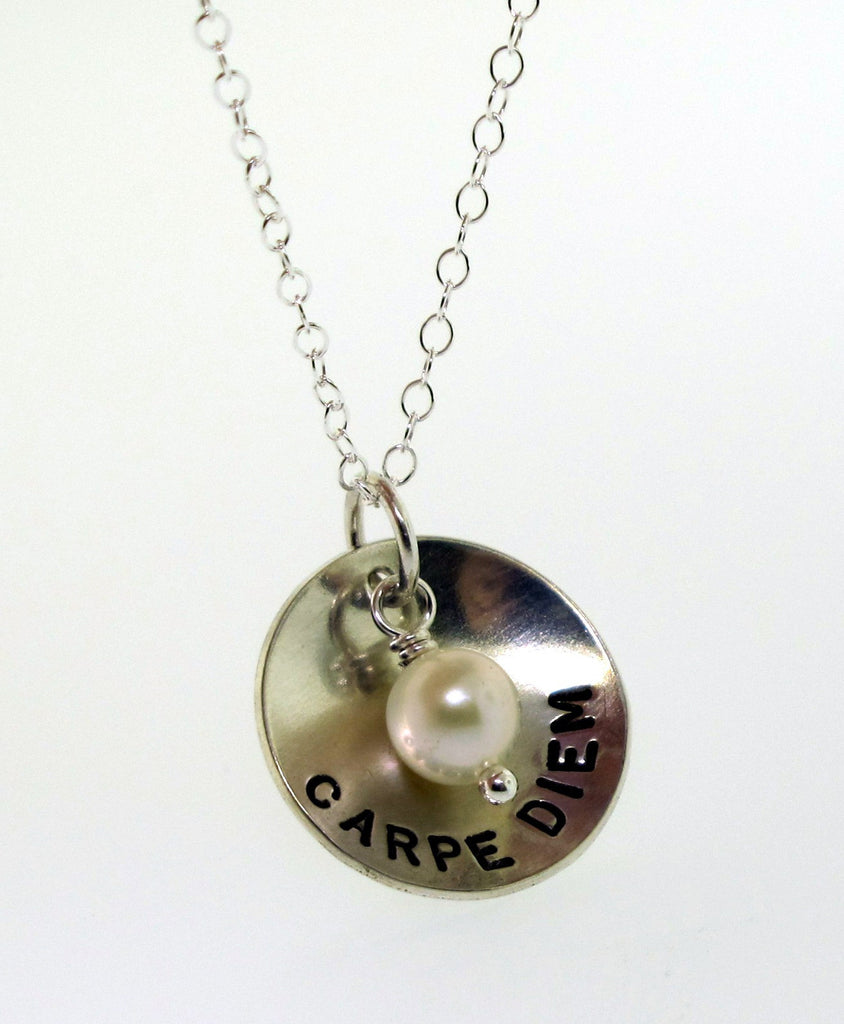 domed posey necklace