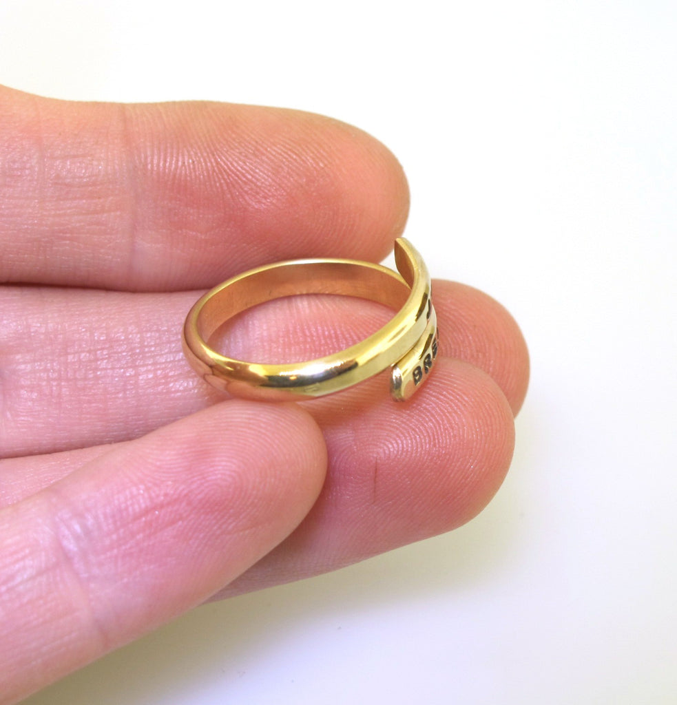 custom made gold ring 